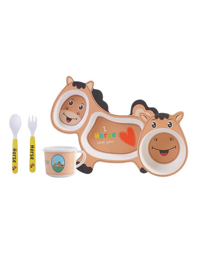 5-Piece Cartoon Dinnerware Set - Image 2