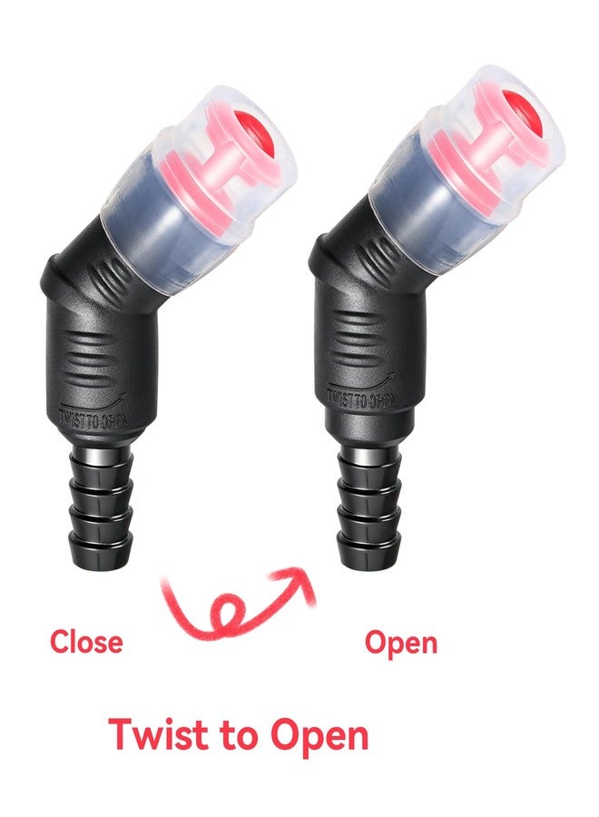 Burtrail Switch Bite Valve Tube Nozzle Replacement Kit, with Magnetic Water Tube Clip, Compatible with Hydration Packs - Image 2