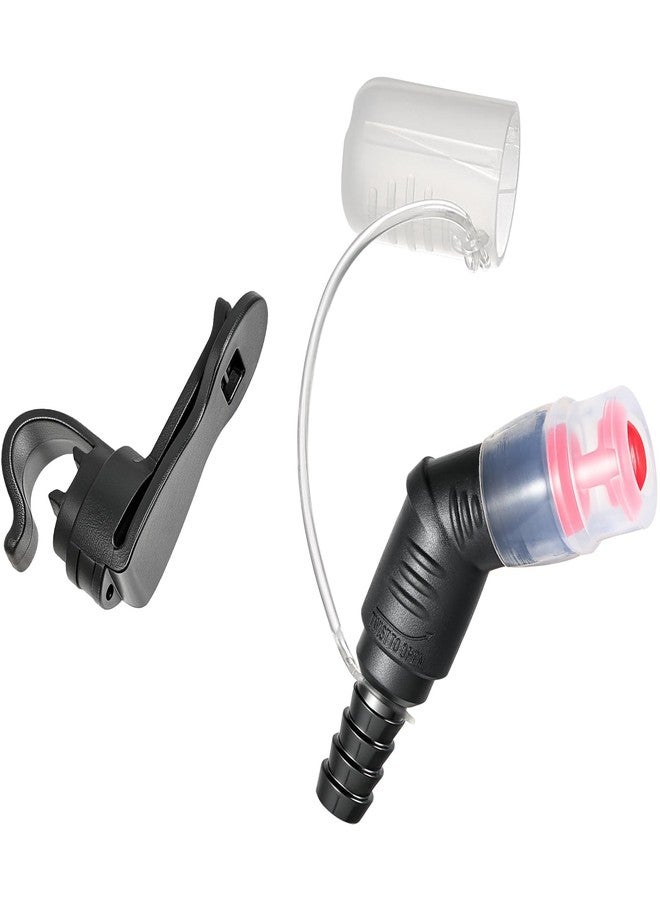 Burtrail Switch Bite Valve Tube Nozzle Replacement Kit, with Magnetic Water Tube Clip, Compatible with Hydration Packs - Image 1