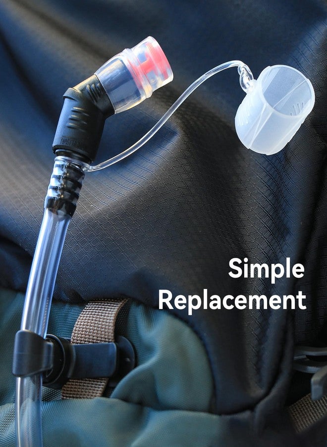 Burtrail Switch Bite Valve Tube Nozzle Replacement Kit, with Magnetic Water Tube Clip, Compatible with Hydration Packs - Image 3