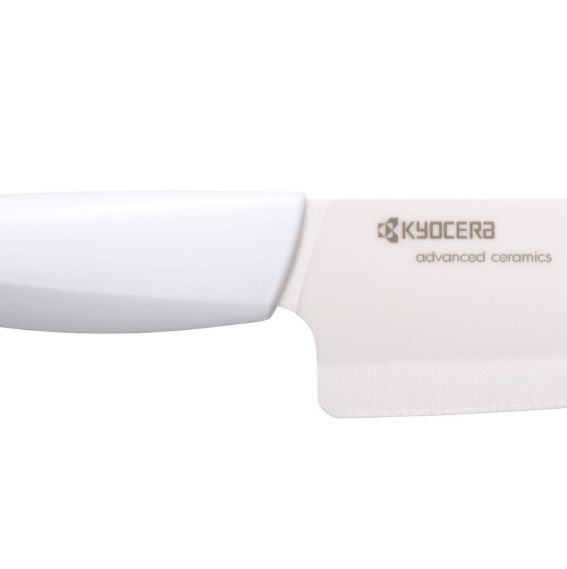 Kyocera 3Piece Advanced ceramic Revolution Series Knife Set, White, Blade Sizes: 5.5", 4.5", 3" - Image 4