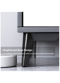 HXDream Tv Table,TV Table Stand With Three Cabinet Doors 120 X 30 X 40 CM,For Living Room, Reception Room  - Image 5