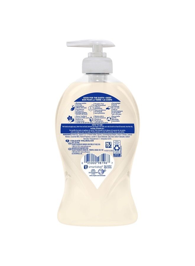 Softsoap Deeply Moisturizing Liquid Hand Soap Pump Warm Coconut Milk, Vanilla, 11.25 Fl Oz - Image 2