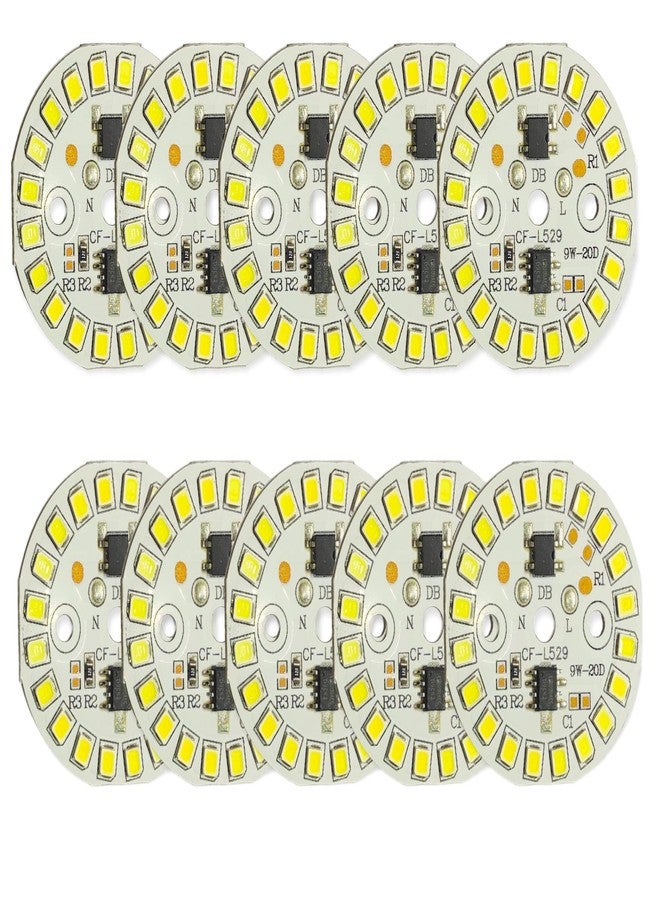 UNIVERSAL HUB 9W Dob 10Pcs Direct On Board High Brightness Led Light For Bedroom,Kitchen,Bathroom Etc, B22D, COOL White Bulb - Image 1