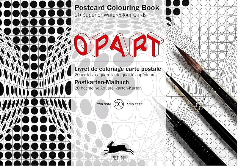 PEPIN Opart , Colouring Book