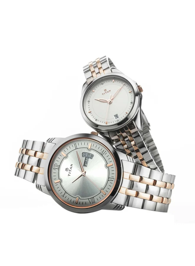TITAN Stainless Steel Analog Wrist Watch 17742565KM01