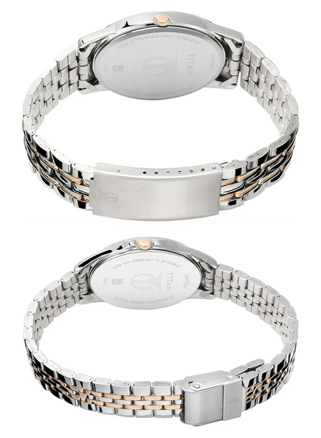 TITAN Stainless Steel Analog Wrist Watch 17742565KM01