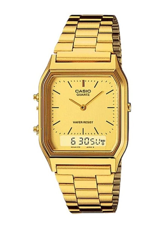 CASIO Stainless Steel Analog+Digital Wrist Watch AQ-230GA-9DMQ - Image 1