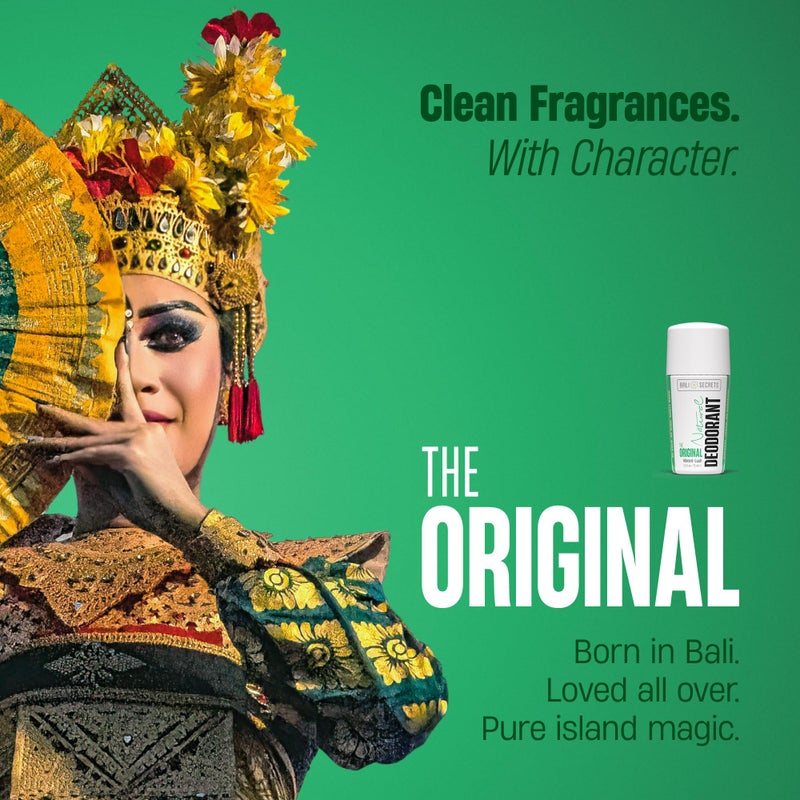Bali Secrets Natural Deodorant for Women & Men. Nonsense Free. Clean Formula for Sensitive Skin. Strong & Reliable Odor Protection. No Synthetic Aluminum. Organic & Vegan [THE ORIGINAL] - Image 3