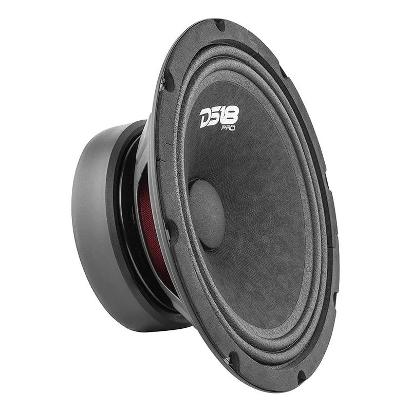 DS18 حزمة كاملة DS18 PRO-GM8.4PK للمتوسطات والعالي - تشمل 2X مكبر صوت متوسط 8" و 2X تويتر سوبر ألومنيوم 1" مع كروس أوفر مدمج - مكبرات صوت للأبواب لنظام صوت السيارة أو الشاحنة - Image 5