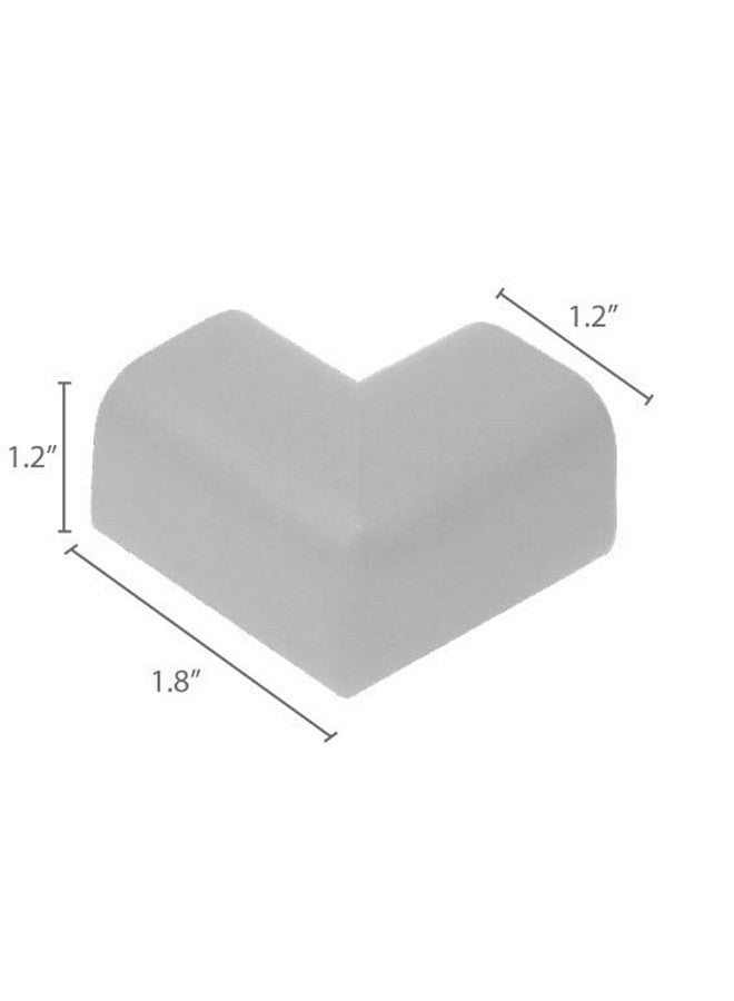 KidKusion 4- Piece Safety Corner Cushion; Taupe; Child Proofing Corner Guard; Made in USA; Child Safety, Home Furniture Safety Bumper, Baby Proof Table Protector, 4 Count (Pack of 1) - Image 3