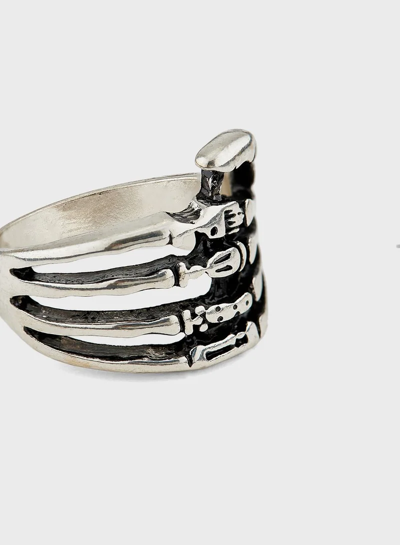 Seventy Five Skeleton Ring