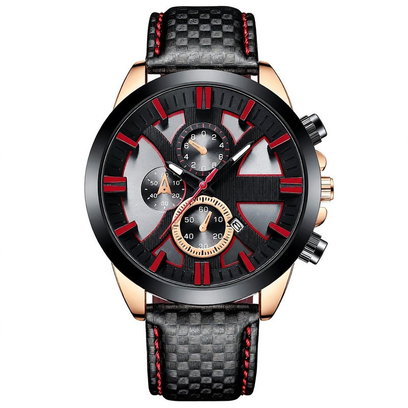 Men's Watches Luxury Quartz Wristwatch Men Business Casual Watch Fashion Luminous Clock Waterproof Watch - Image 1
