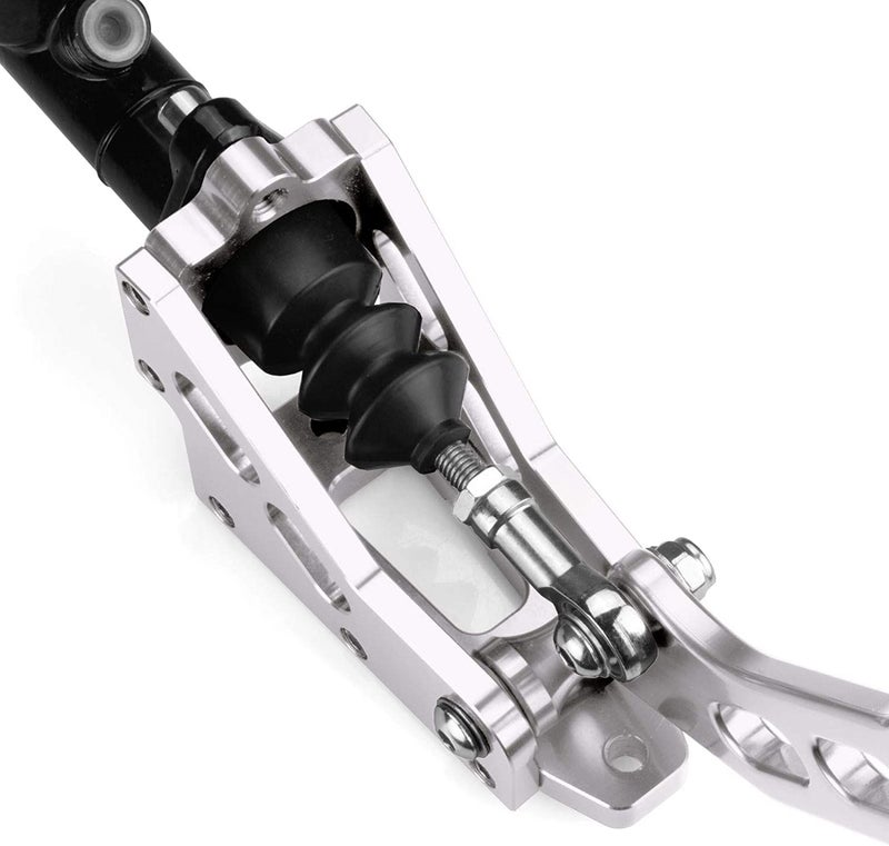 OSIAS ذراع فرامل اليد الهيدروليكية OSIAS من الألمنيوم E-Brake مجموعة تروس سباق فضية - Image 5