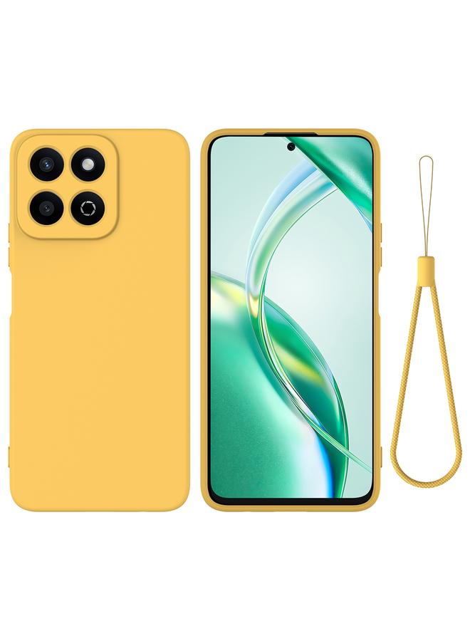 S-TOP Case For Honor X7c / Play 200 Plus Pure Color Liquid Silicone Shockproof Phone Case - Image 1