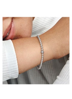 Beaded & Pavé Bracelet 925 Silver - pzsku/Z01A9896BBF54FD366FE4Z/45/_/1740127070/e0197c94-3149-488a-8e4f-359a1f2418b1