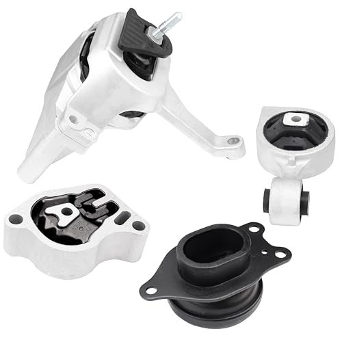 QRYIPPDM Engine Motor Mount Kit Compatible with 2007-2017 Altima 2.5L 4-Piece Set Replace OE A4339 A4340 A4350 A4353 11210-JA000 11220-JA000 11350-JA00A 11360-JA000 - Image 1