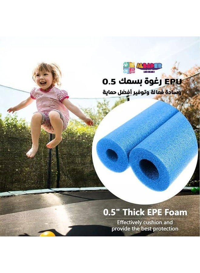 ALBADER Kids Outdoor Trampolines Jump Bed With Safety Enclosure Gym Exercise Fitness Equipment 6FT - Image 4
