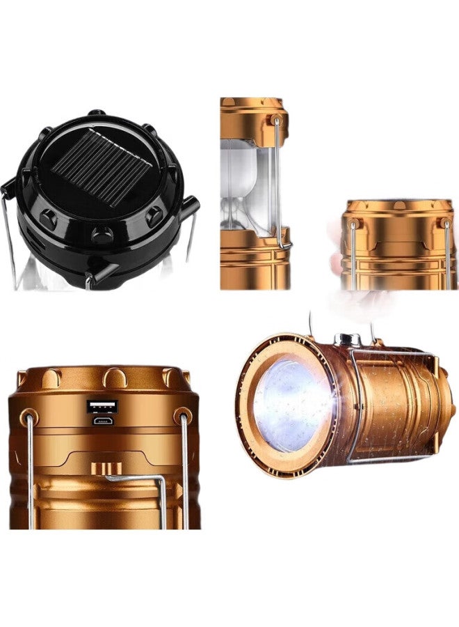 SHENYU Lantern, Camping Light, Emergency Lighting, Solar-Powered, Rechargeable, Multi-Purpose, Outdoor Tent Light, Night Market Stall Light - Image 2
