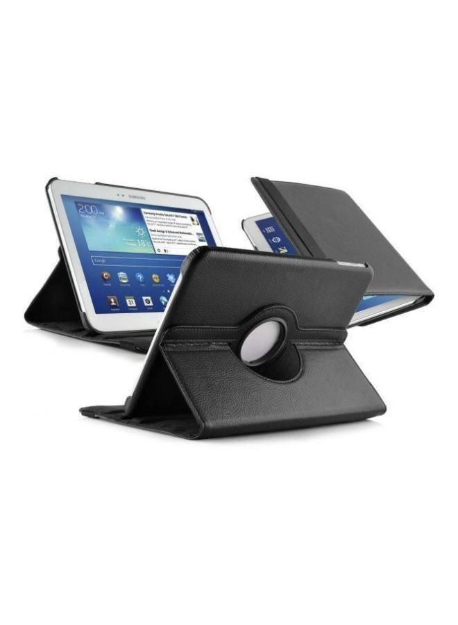 NIBEMINENT Flip Cover For Samsung Galaxy Note 10.1-Inch Black - Image 2
