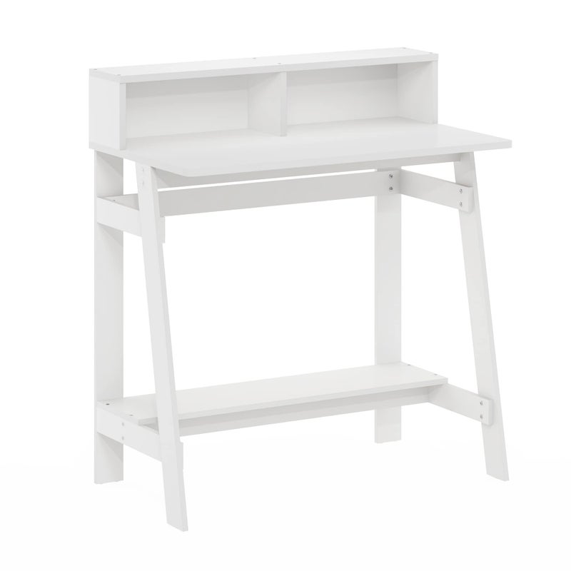 Furinno Furinno Simplistic A Frame Computer Desk Regular White 