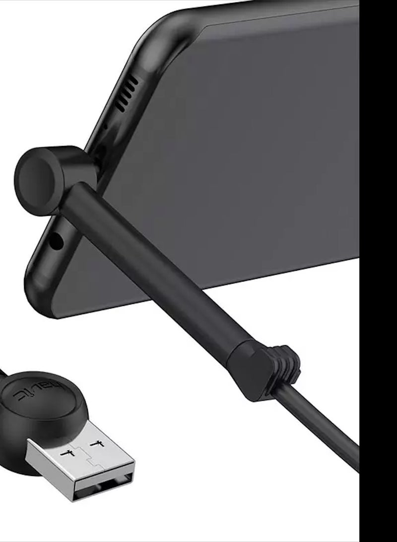 Iconz Type-C Charging Cable with Phone Holder – 1m