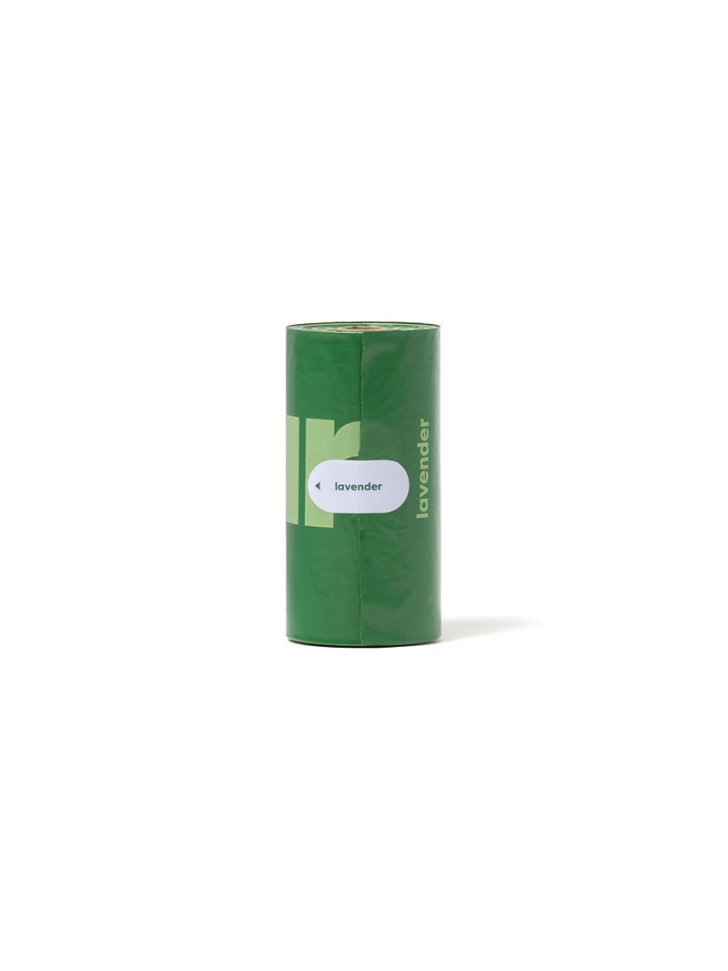 Earth Rated Poop Bags for Dogs Guaranteed Leak Proof and Extra Thick Waste Bag Refill Rolls, Lavender Scented, 120 Bags - Image 4