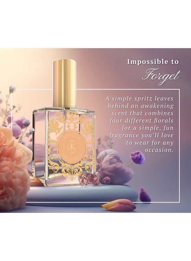 shelley kyle Sorella Perfume with Floral Scent, Combination of Fresh Tuberose, Red Roses, Vintage Gardenia and Violet Leaves, Perfect for Everyday Wear, 30 ml - Image 2
