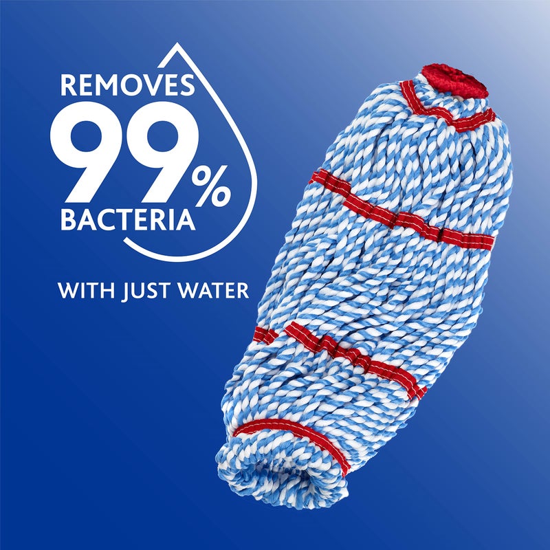o cedar O-Cedar Genuine MicroTwist MAX Twist Mop Head Replacement | Machine Washable | Reusable | Microfiber Refill | Removes 99% of Bacteria - Image 4
