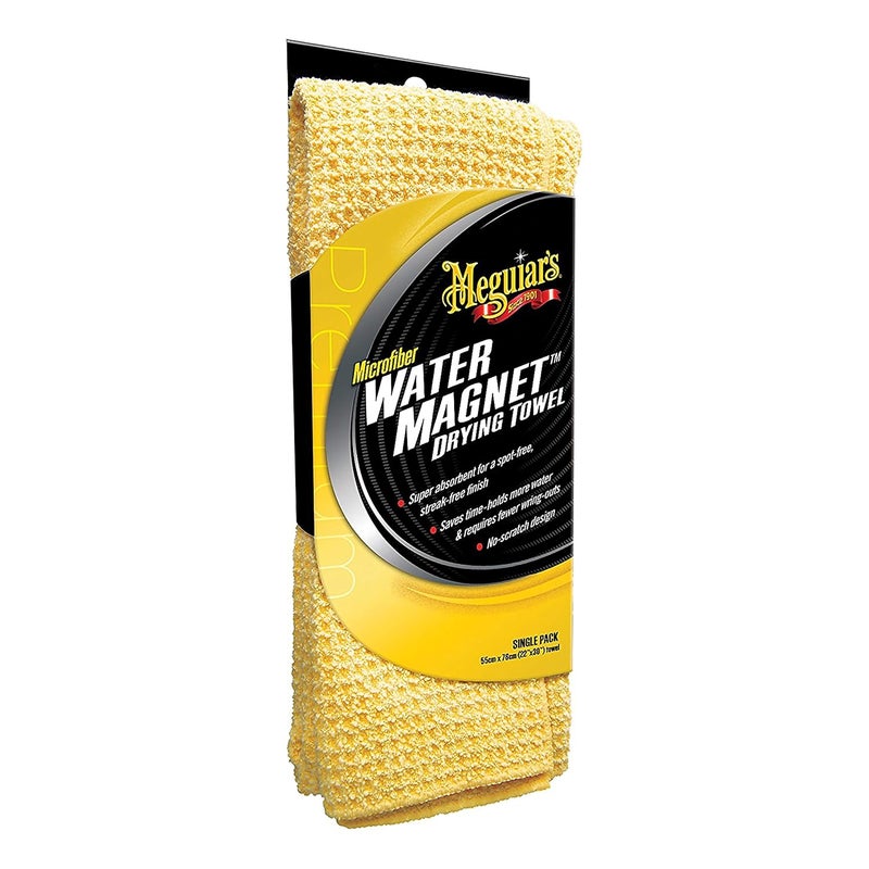 MEGUIARS Microfiber Super Absorbent Water Magnet SpotFree Drying Towel X2000EU - Image 1