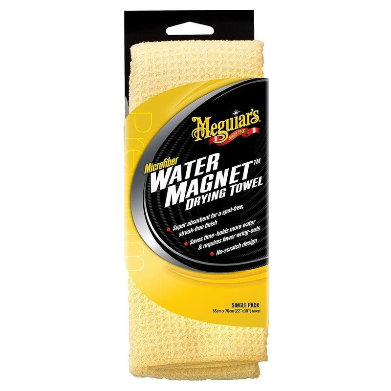 MEGUIARS Microfiber Super Absorbent Water Magnet SpotFree Drying Towel X2000EU - Image 2