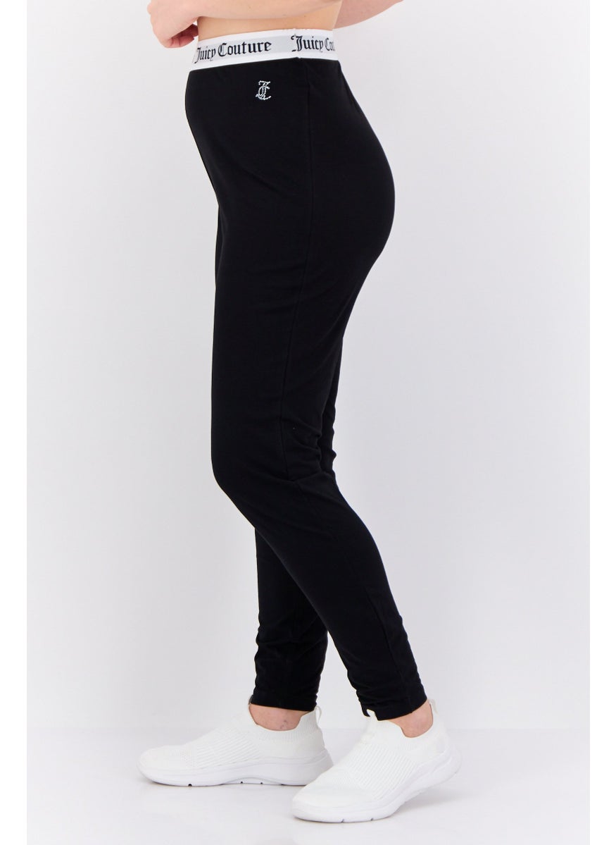 Juicy Couture Women Brand Logo Leggings, White  - Image 2