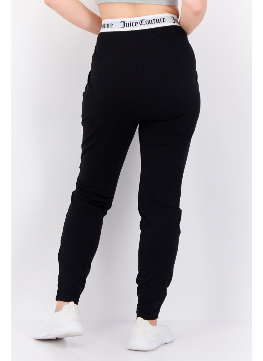 Juicy Couture Women Brand Logo Leggings, White  - Image 3