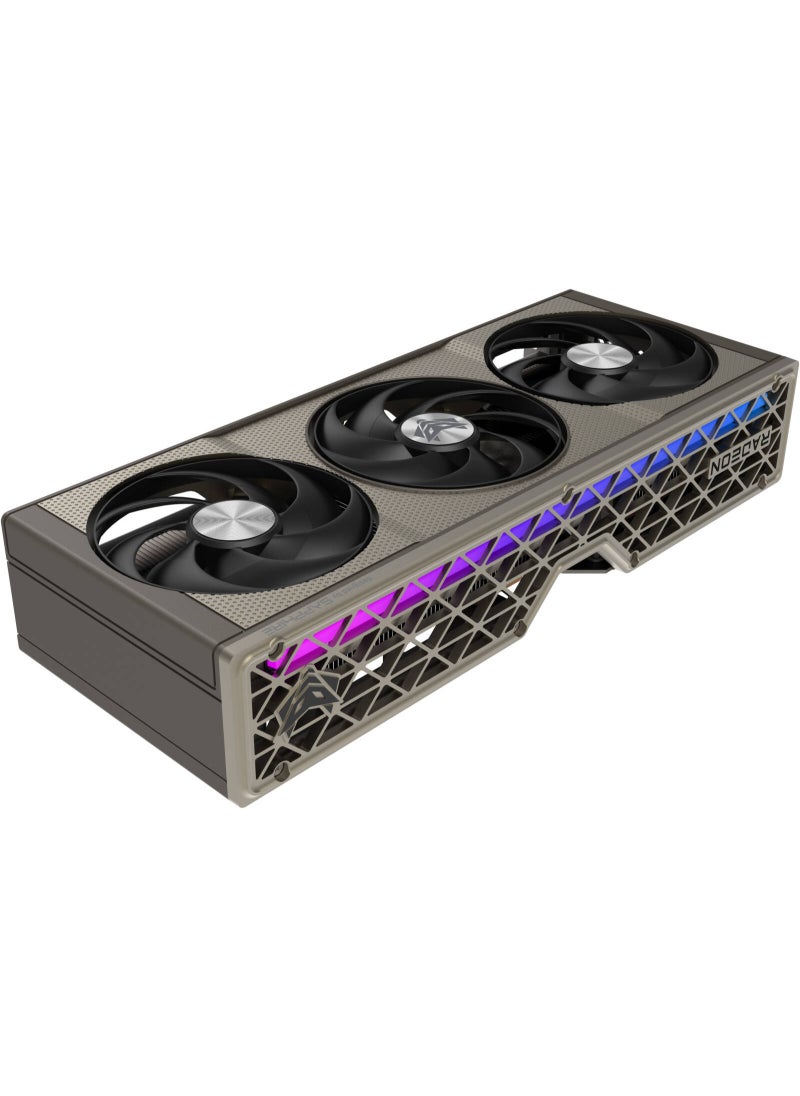 Sapphire NITRO+ AMD Radeon RX 9060 XT Graphics Card, 16GB GDDR6 128-Bit Memory, 3320 MHz Boost Clock, 2048 Stream Processors, 20 Gbps Memory Clock, PCI-Express 5.0 x16 | 11350-01-20G  - Image 4
