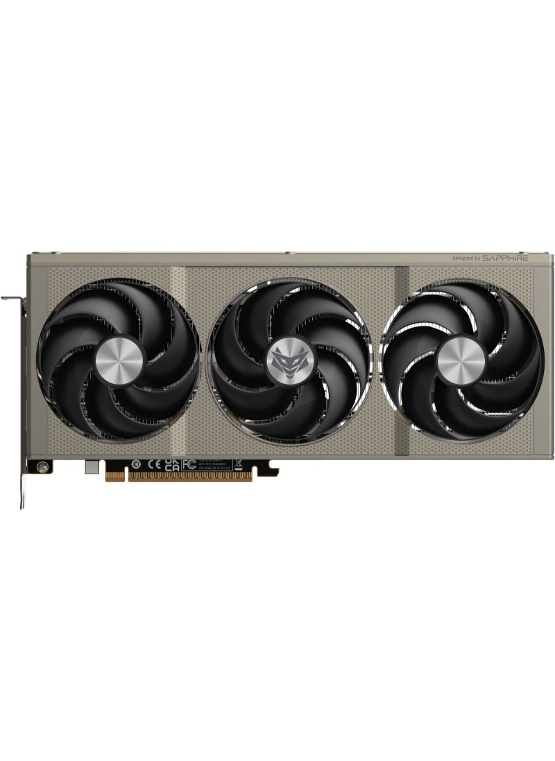 Sapphire NITRO+ AMD Radeon RX 9060 XT Graphics Card, 16GB GDDR6 128-Bit Memory, 3320 MHz Boost Clock, 2048 Stream Processors, 20 Gbps Memory Clock, PCI-Express 5.0 x16 | 11350-01-20G  - Image 2
