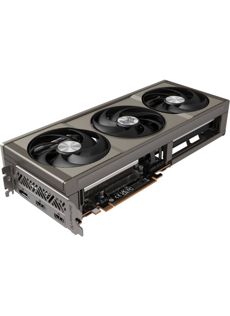 Sapphire NITRO+ AMD Radeon RX 9060 XT Graphics Card, 16GB GDDR6 128-Bit Memory, 3320 MHz Boost Clock, 2048 Stream Processors, 20 Gbps Memory Clock, PCI-Express 5.0 x16 | 11350-01-20G  - Image 3