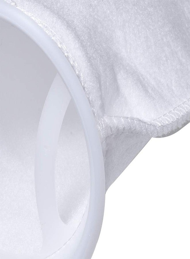 ALEGI Aquarium Filter Socks 4 inch by 14 Inch Long, 200 Micron - 4 Inch Ring Aquarium Felt Filter Bags (4 by 14 Inch - 10Pack) - Image 4