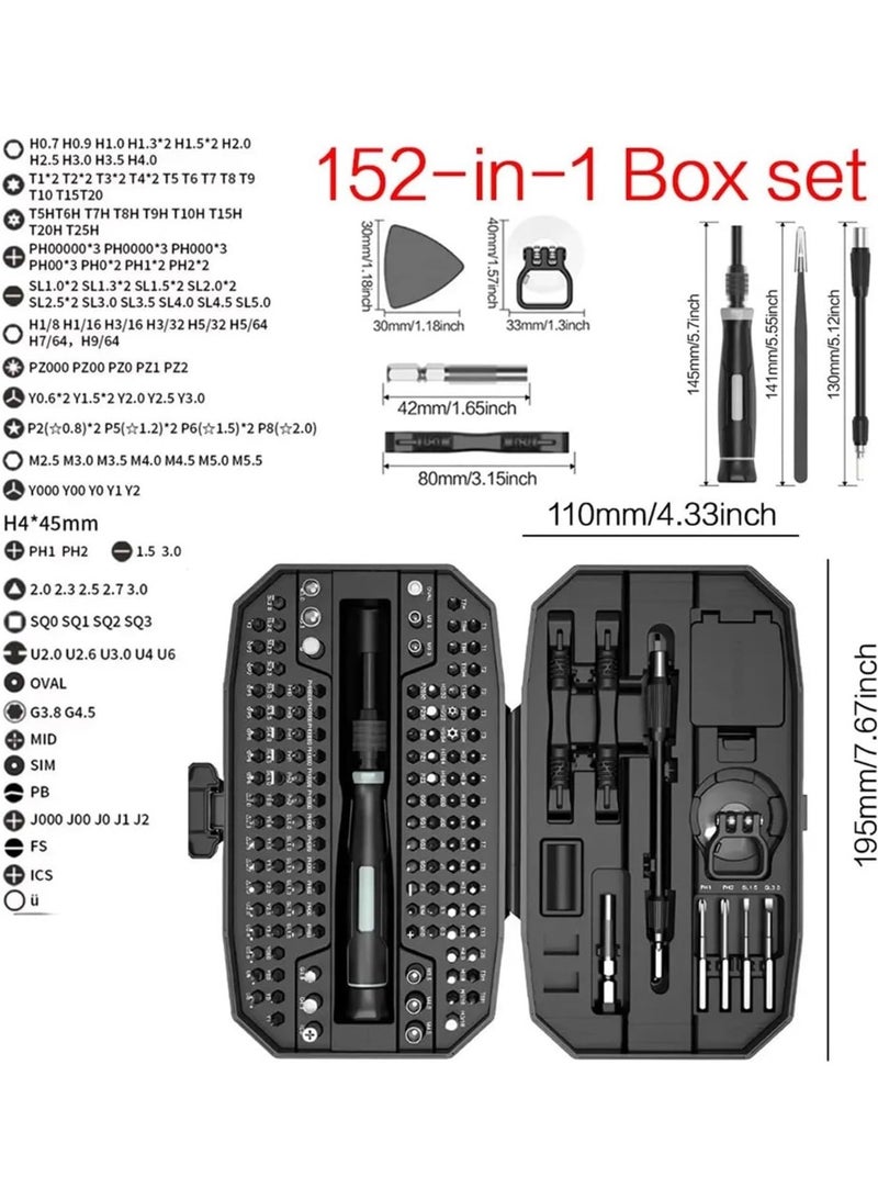 Arabest Precision Screwdriver Set, Laptop Tool Kit, 152 in 1 Professional Computer Repair - Image 5