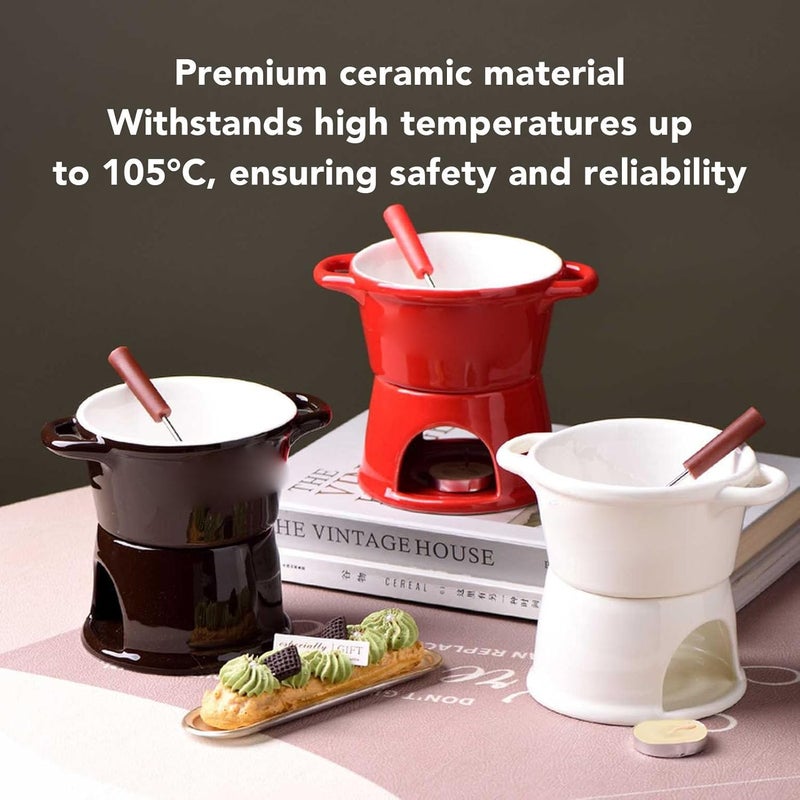 Diverse operating method fit Chocolate Fondue Cup, 300ml Ceramic Butter Warmer Pot, Sweet Ceramic Personal Chocolate Melting Cup, Ideal Xmas Gifts Birthday Date Night Birthday Wedding Gifts (White) Multi-source stock guarantee Trendy budget practical design Solid anti-deform Hardness boosted processed substance Protective coating Diverse operating method fit Fast & slow shipment compatible Workday cycle fulfillment Compact design Practical experience crafted Global versatile design Condition adaptive build Market multi-use trusted quality Surface safe Yearly optimized delivery route Light durable upgraded substance Bulk storage easy optimized build Strong durable raw material All-round well-engineered practical build Flat working surface Intra-city fast distribution Local & cross border ship compatible Flexible purchase choices Precision polished solid material - Image 3