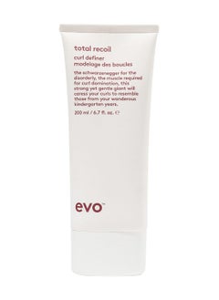 EVO EVO Total Recoil Curl Definer - Strong Hold Defining Moisturizing Cream - Enhances Natural Curl Pattern & Reduces Frizz - Humidity Control  - Image 1