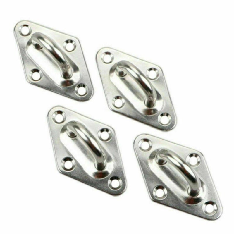 Sun Shade Sail Installation Kit: 24Pcs Stainless Steel Construction - Easy To Install Complete Hardware Set for Outdoor Shade Setup - Image 4