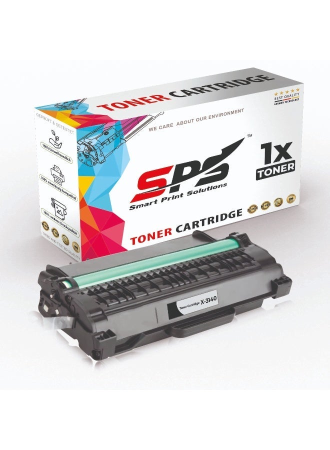 Smart Print Solutions SPS Compatible Toner Cartridges for Xerox - X3140 | 1x Black | Yield upto 2,500 Pages - Image 1