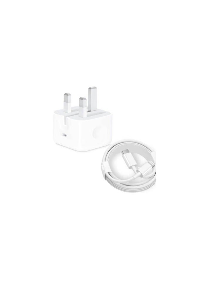 MYK 20W Adapter With Usb-C Cable White - Image 5