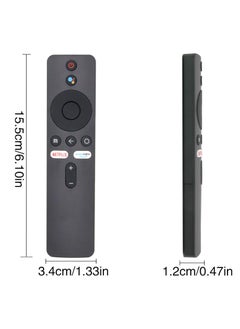 OULIYO High Quality Remote Control for Mi Tv Stick Box S and 4k Voice Activated Bluetooth Remote Control Black  - Image 5