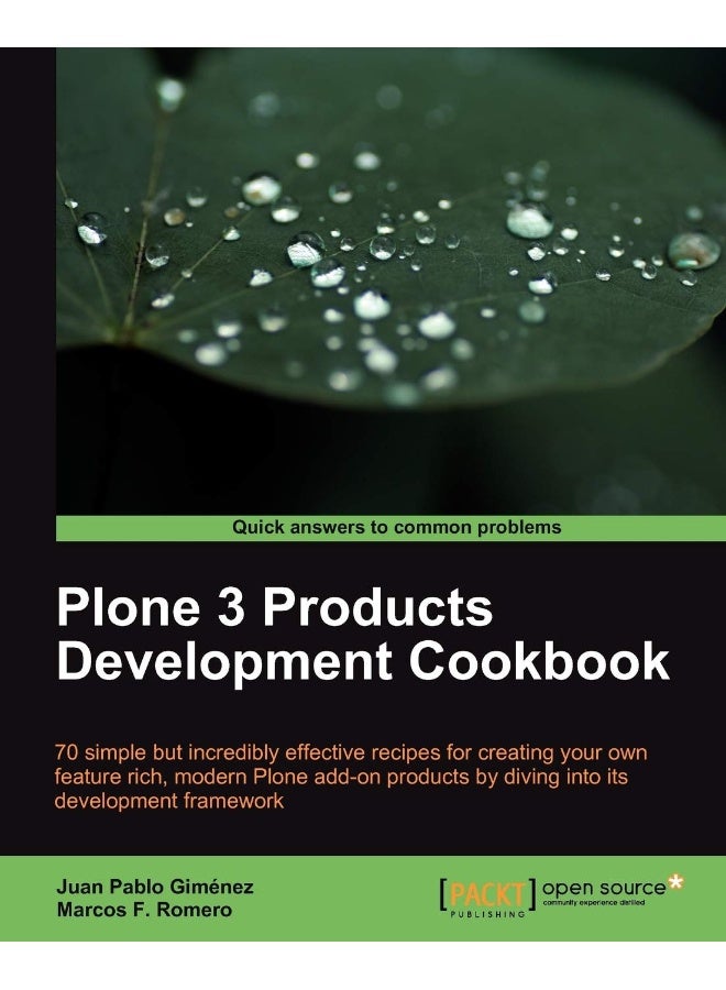 Plone 3 Products Development Cookbook