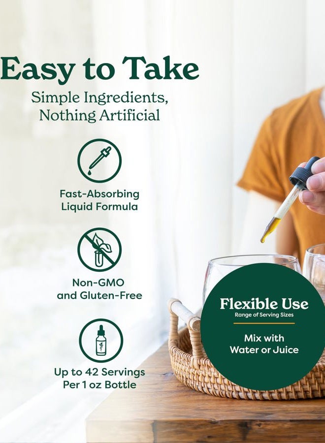 HERB PHARM مستخلص سائل من بلسم الليمون العضوي المعتمد لدعم تهدئة الجهاز العصبي، كحول قصب عضوي، 4 أونصات - Image 4