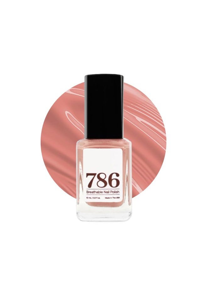 786 Cosmetics Cosmetics Breathable Nail Polish - Award-Winning Halal Nail Polish, Vegan Nail Polish, Cruelty-Free, 21-Free, Fast-Drying Nail Polish (Himalayas)  - Image 1