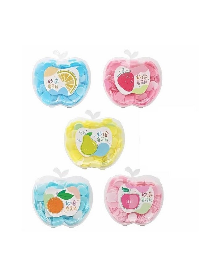 AI ENTERPRISES Paper Soap, Portable Paper Soap, Disposable, Travel Soap for Hands, Compact for Travel, outdoor and everyday use pack of 5 - Image 1