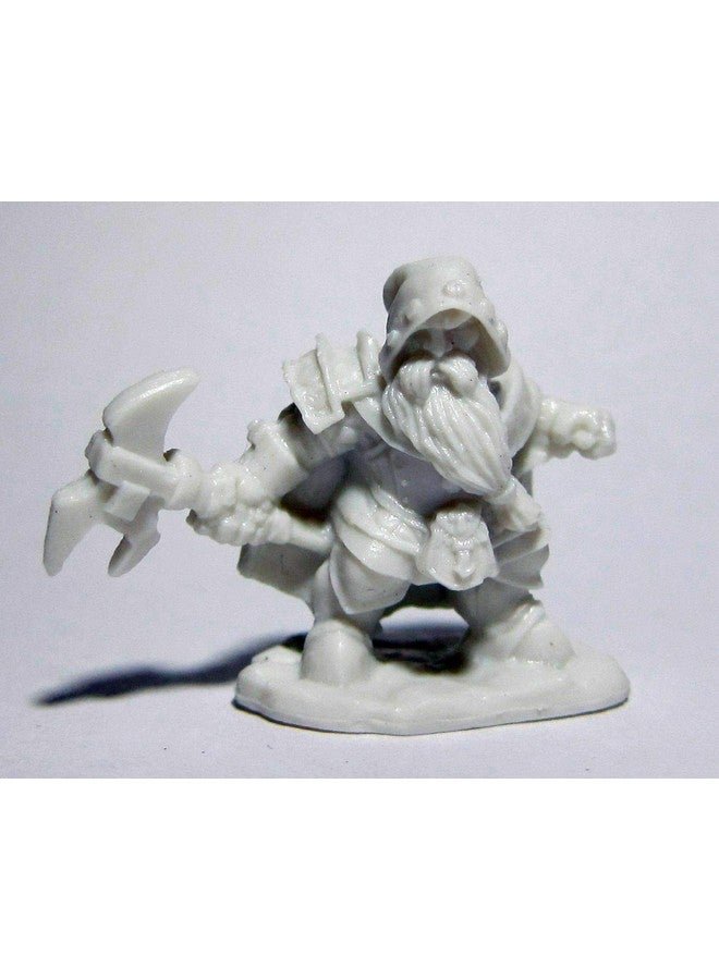 Reaper Miniatures Durok, Dwarf Ranger #77480 Bones Unpainted Plastic Mini Figure