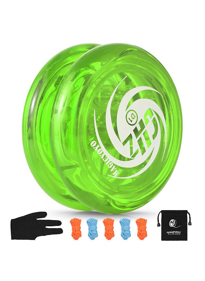 Magic Yoyo Responsive Yoyo for Kids Yo-Yo Ball with 5 Replacement Strings Glove Storage Pouch for Beginners  - Image 1